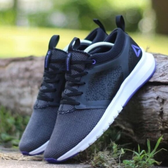 Reebok Athlux Shatr Women's Running Shoes Black/Ash/Grey Size 8.5 - Picture 1 of 5